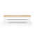 Rechthoekige Visgraat Sidetable | Svea | Visgraat Meubilair | Eikenhout | 180 cm