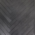 Vierkante Visgraat Salontafel Zwart | Mangohout/ijzer | Verona | HSM collection | 80 cm