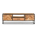 Visgraat TV meubel Naturel | Arlington | Starfurn | 145 cm