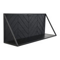 Wandplank XL | Mangohout/ijzer | Verona | HSM collection | 75 cm